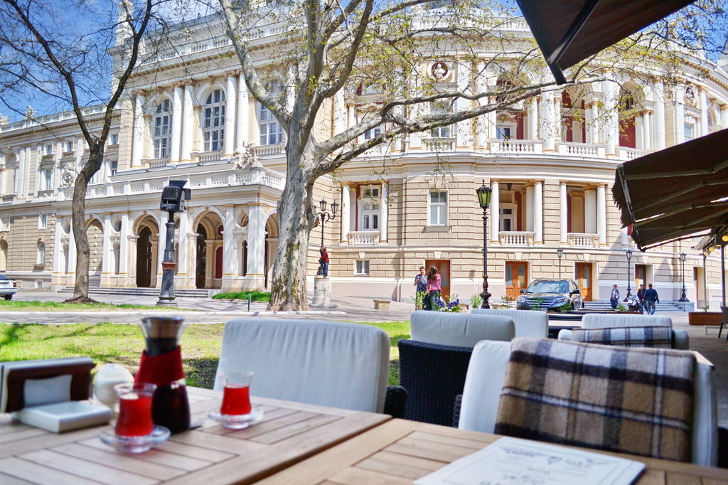 אודסה Boutique Hotel Palais Royal מסעדה תמונה